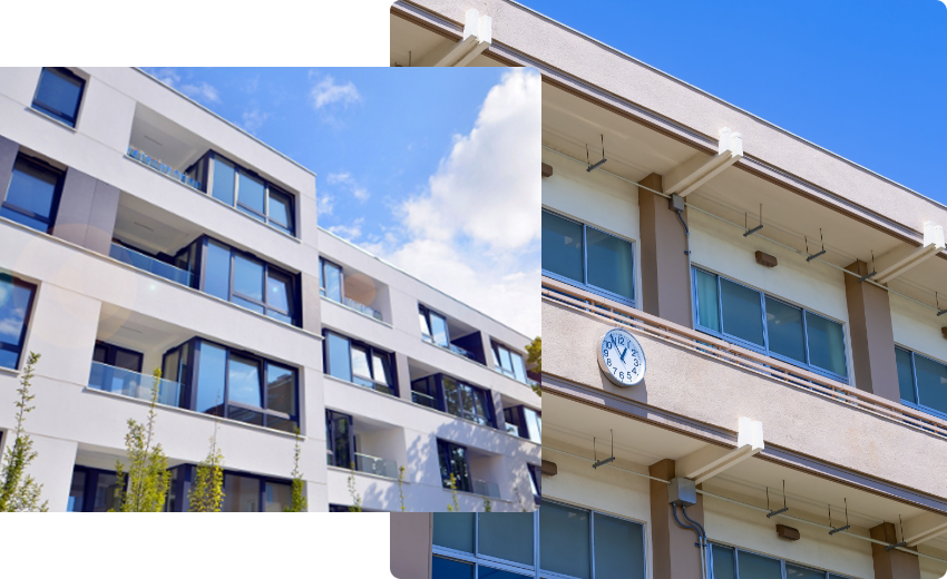 マンション・学校