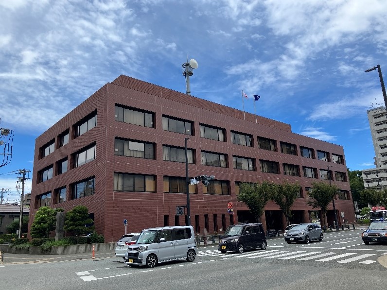 福岡県(某)総合庁舎大規模改修工事建物全景